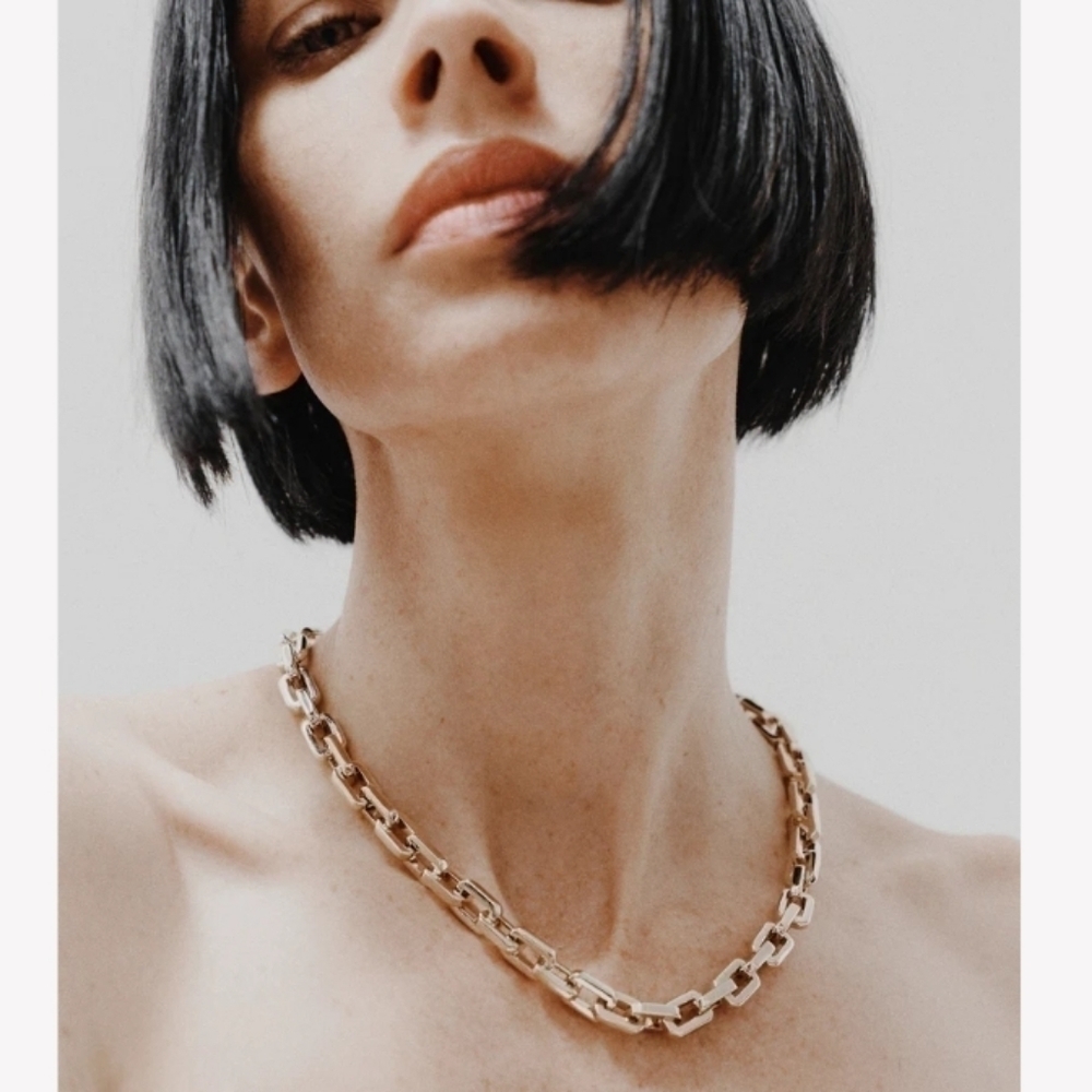 Eddie Borgo Supra Link Necklace 17 in NWT